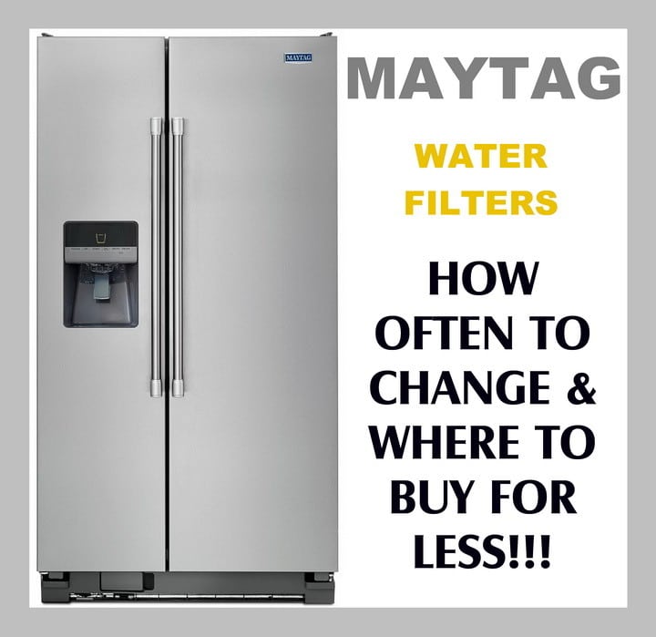 Maytag Refrigerator Water Filters How Often To Replace Filter