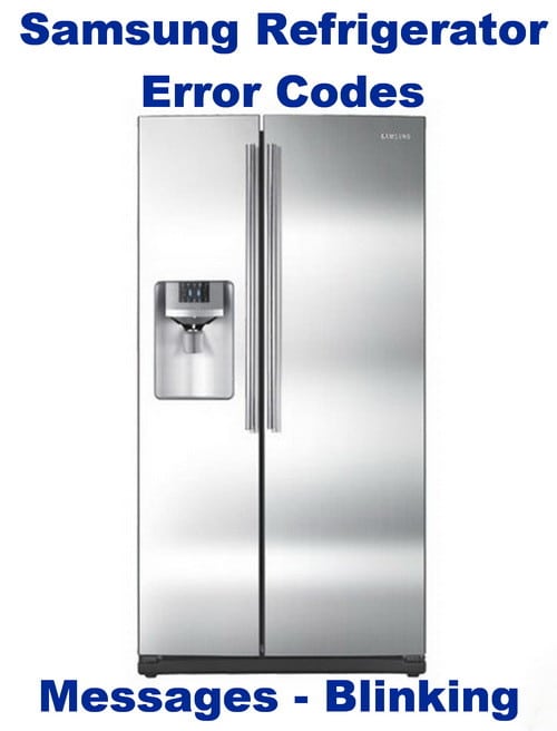 Samsung 2-door refrigerator settings