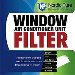 window ac air filter