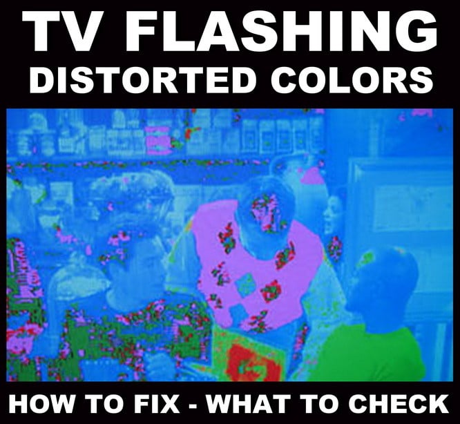 Flashing Black And White Tv Screen Layout 34