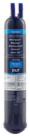 Whirlpool 4396841 PUR Push Button Side-by-Side Refrigerator Water Filter