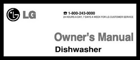 lg dishwasher manual