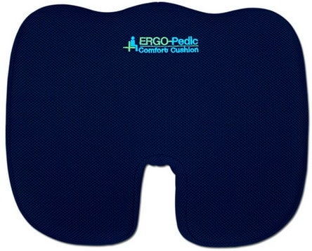 ERGO-Pedic Coccyx Cushion Memory Foam Seat