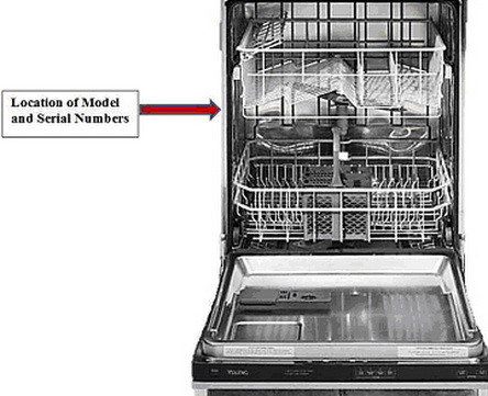 dishwasher model number location_07