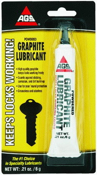 graphite lubricant for door locks