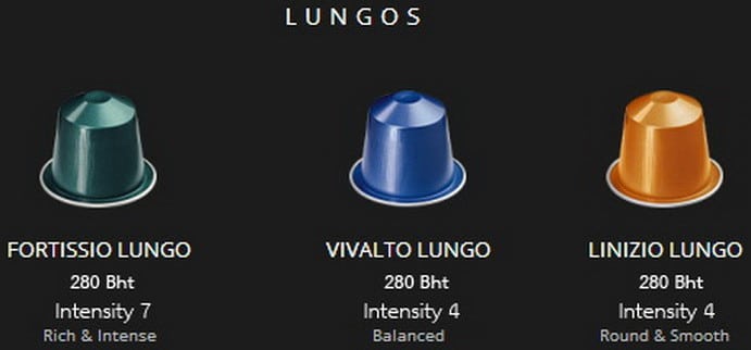 nespresso vivalto lungo carbs keto