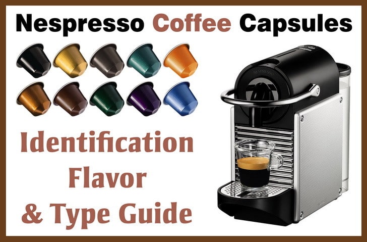 Nespresso Coffee Capsules Identification Flavor Color Type Guide