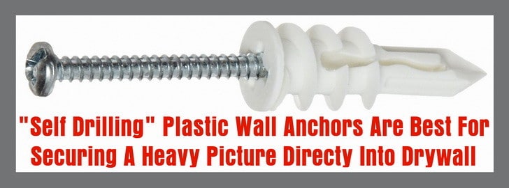 Self drilling drywall anchor