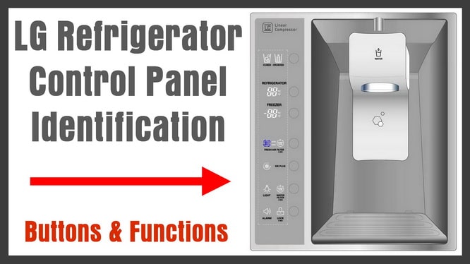 Refrigerator Push Button Light Switch Replaces Kenmore LG Door Lighting Flicker 