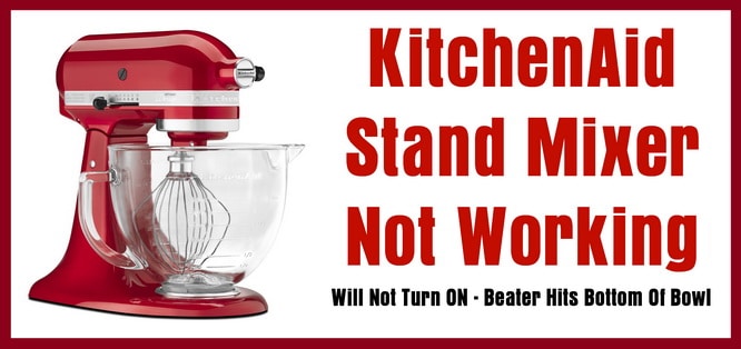 How to Fix a KitchenAid Mixer That Isn't Spinning : 4 Steps