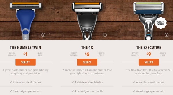 dollar shave club