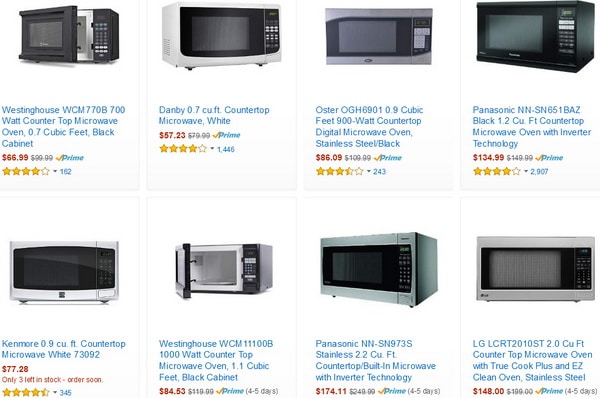 new microwaves