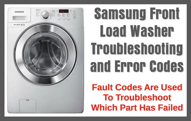 Samsung Washing Machine Error Codes