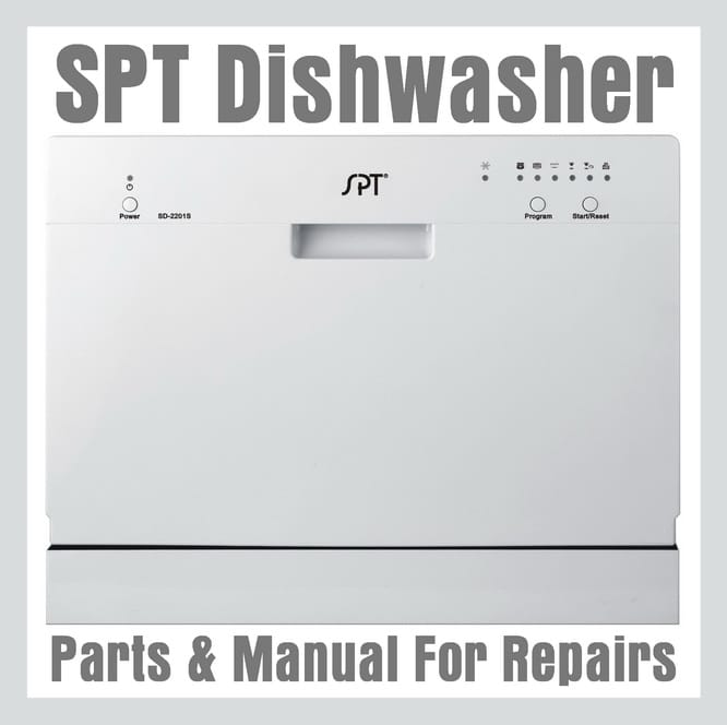 SPT Countertop Dishwasher