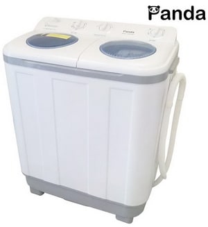 Panda Washing Machine 15 lbs Capacity with Spin Dryer Larger Size Built in Pump PAN615SG