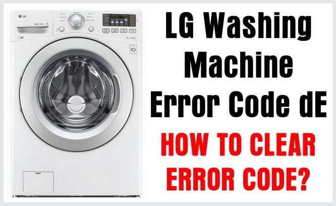 Hitachi Washer Error Code Washer And Dishwasher Error Codes And Troubleshooting