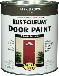 Exterior door paint metal or wood doors