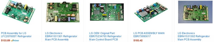 LG REFRIGERATOR CONTROL BOARD PCB