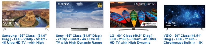 4K Ultra HD TVs with High Dynamic Range HDR