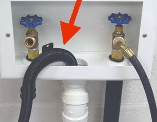 Samsung Washer Drain Hose May Be Clogged - Check Washer Drain Hose For Blockage