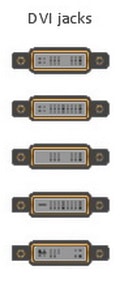 TV DVI JACKS and CONNECTORS - Audio Cables And Connector Types For TV Inputs