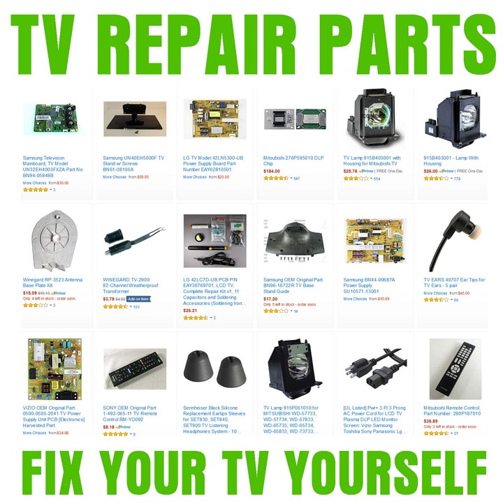 TV : Browse service manuals and schematics by category