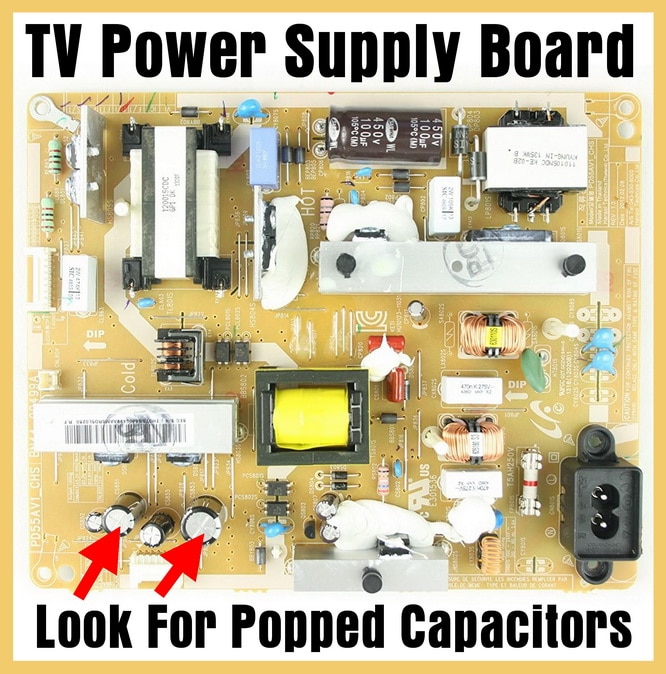 samsung tv power supply issues