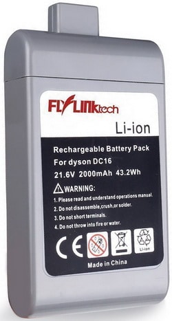 Battery Replacement For Dyson DC16 Handheld Vacuum Cleaners