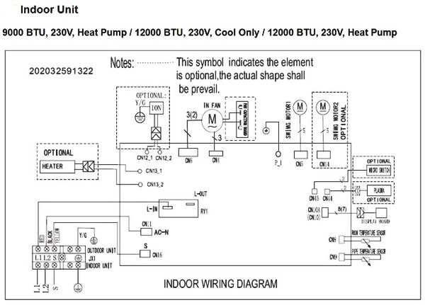 Pioneer Air Conditioner AC Mini Split ERROR CODES And ... lg split system air conditioner wiring diagram 