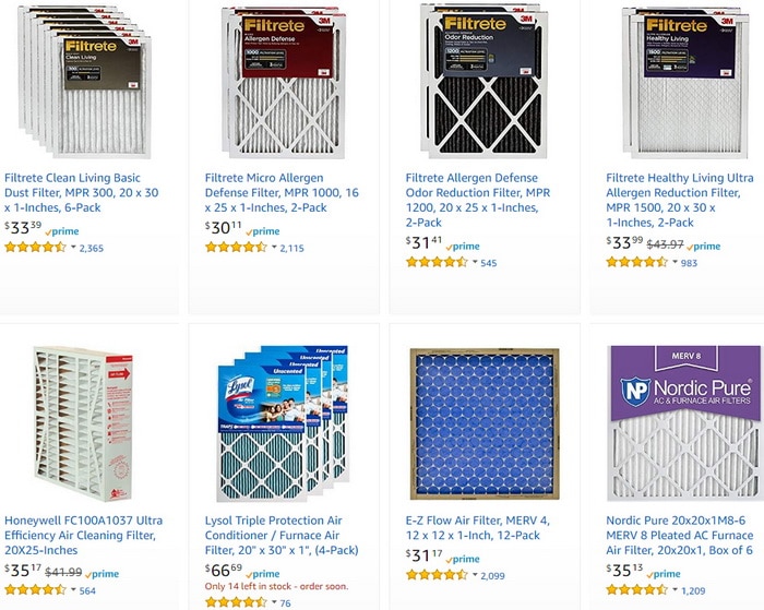 Home Air Filters - Filter More DUST!