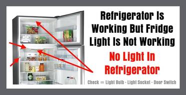Refrigerator Is Working But Fridge Is Not Working | RemoveandReplace.com