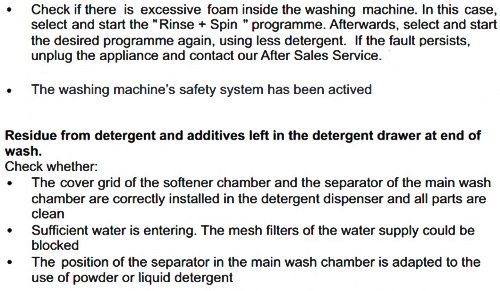 Hisense Washer Troubleshooting 3