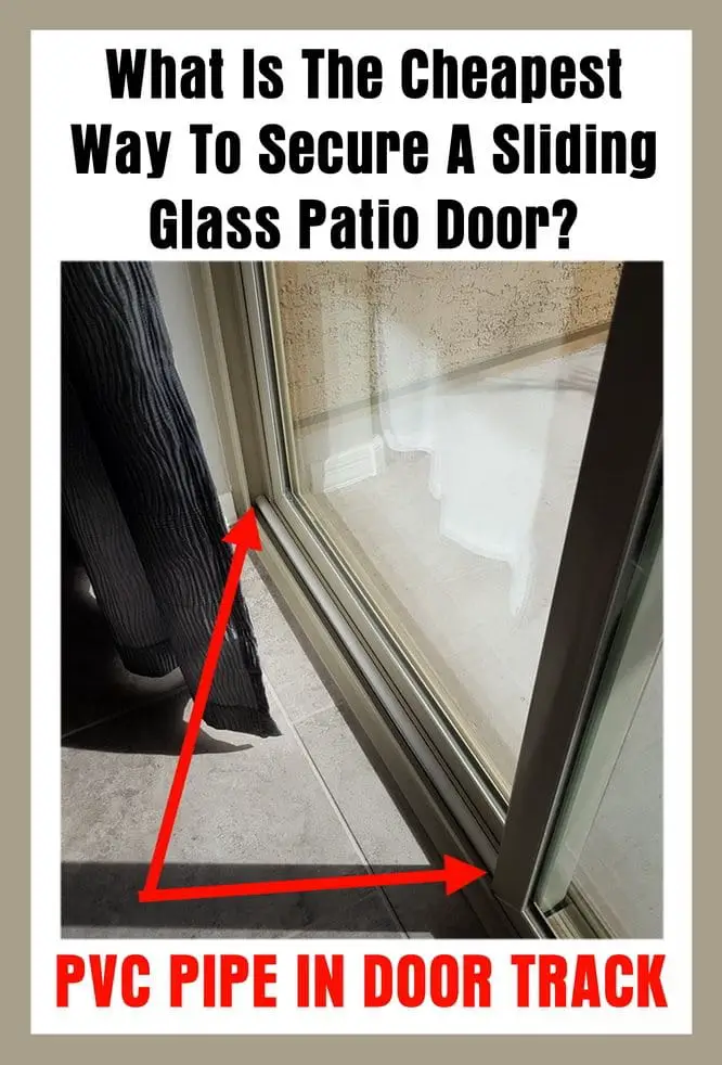 Secure A Sliding Glass Patio Door, Sliding Glass Door Anti Lift Devices