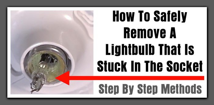 removing light bulb base from socket