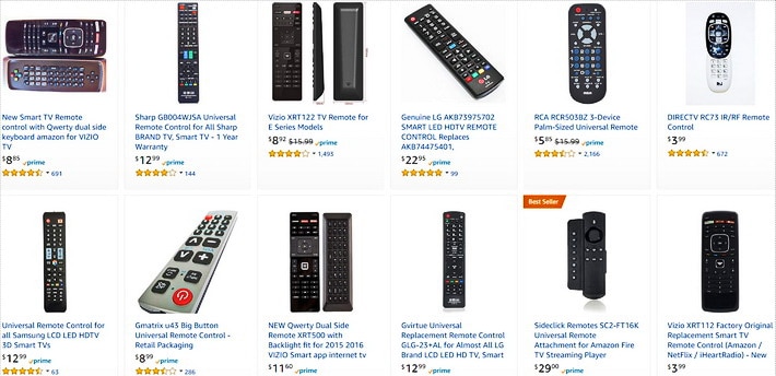 Television Remote Controls