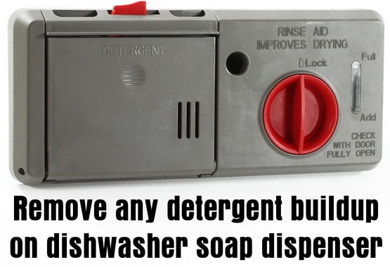 how to replace a dishwasher soap holder