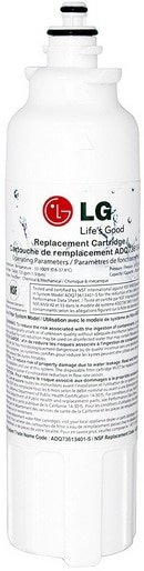 LG 6 month 200 Gallon Capacity Replacement Refrigerator Water Filter (LT800P)