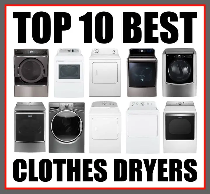 TOP 10 best clothes dryers