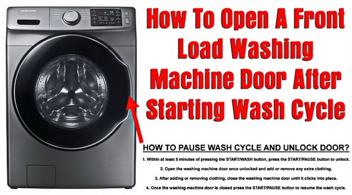 Front Load Washer Sizes Chart