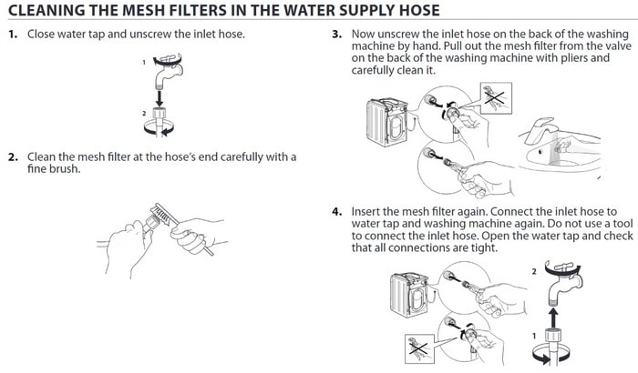 How To Clean Mesh Filters On A Washing Machine