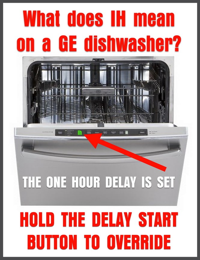 GE Profile Dishwasher Shows Code 1h 