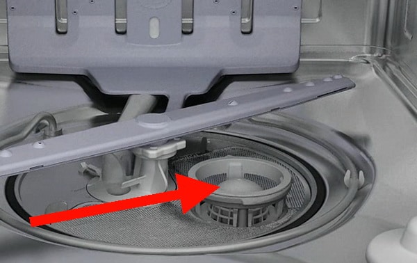Whirlpool Dishwasher Filter Location