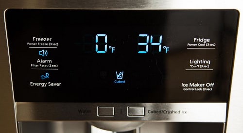 Samsung Refrigerator Dispenser Display Panel