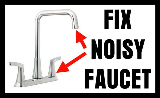 noisy faucet makes hammering sound