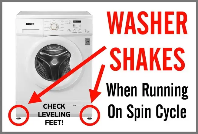 Washer Moves Around When Running On Spin Cycle