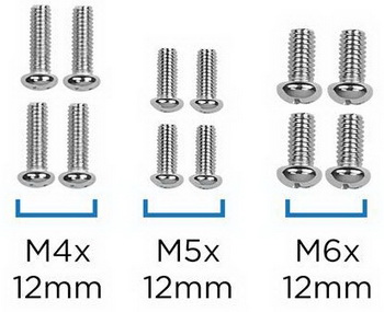 M4 M5 M6 Computer Mounting Screws