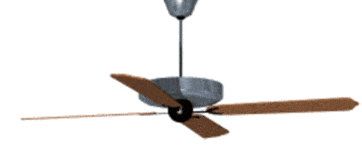 Spinning Ceiling Fan