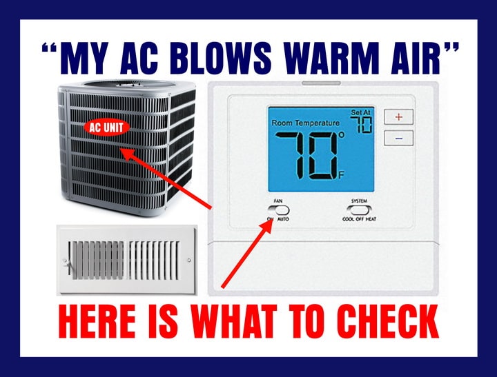 central air is blowing but not cooling