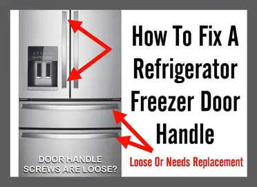 45++ Ge fridge handle removal information