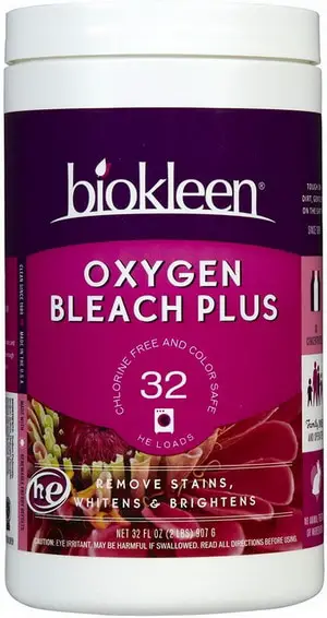 oxygen bleach plus for white clothing